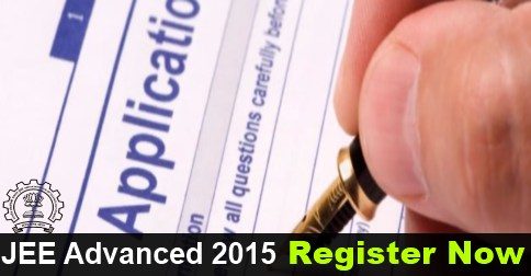 JEE Advanced 2015 Registration