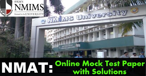 NMAT 2015 Question Paper with Solutions
