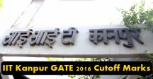 IIT Kanpur GATE Cutoff 2016