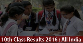 10th Results 2016