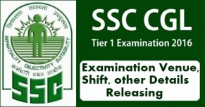 SSC CGL Tier 1 2016