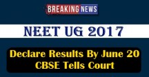 Declare Results By June 20, CBSE Tells Court