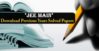 JEE Main Previous Years Solved Paper