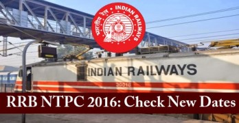 RRB NTPC 2016 Reschedule