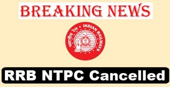RRB NTPC Exam Cancelled