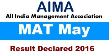 MAT May 2016 Result
