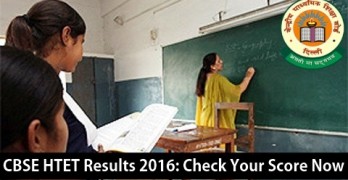 HTET Result 2016