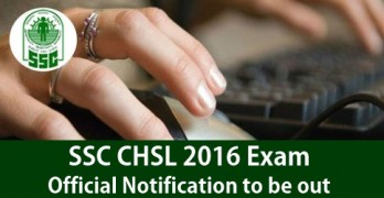 SSC CHSL 2016 Official Notification