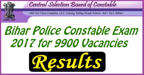 Bihar Police Constable Results