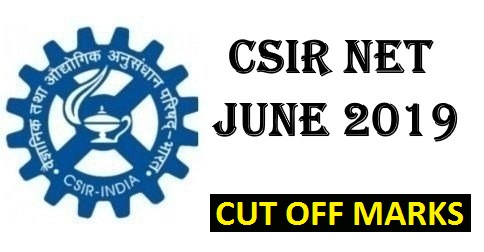 Csir Net June 2019 Cut Off