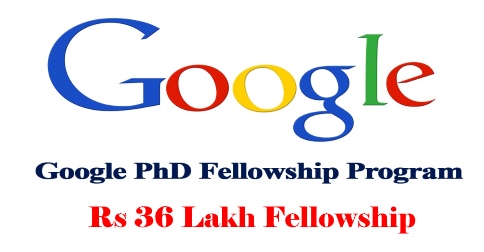 google phd fellowship 2021