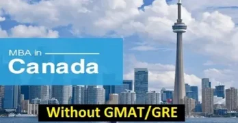 GMAT Waiver MBA Program In Canada